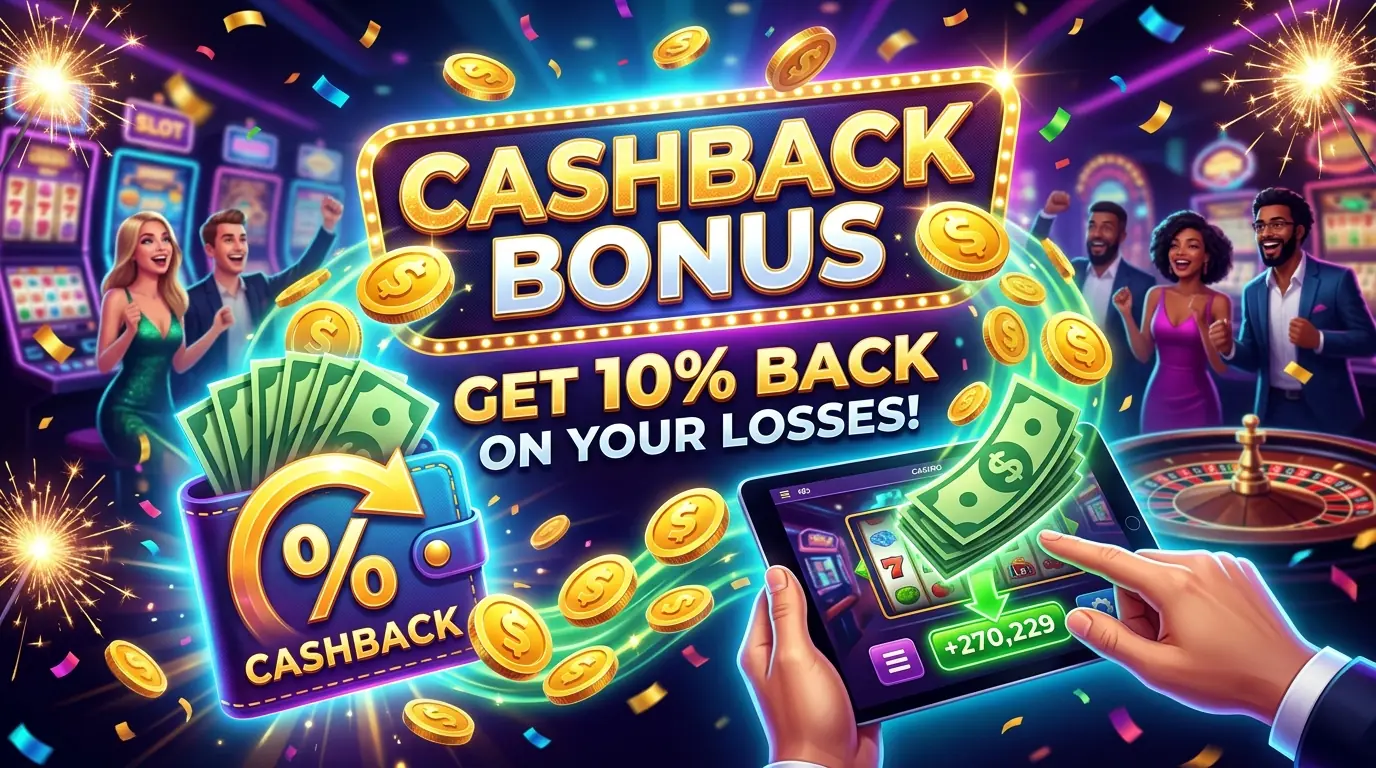 Cashback bonus hos Moi casino